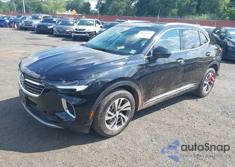 2021 Buick Envision Awd Essence из США, поврежденный, VIN LRBFZPR47MD196983